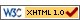 Valid XHTML 1.0 Transitional