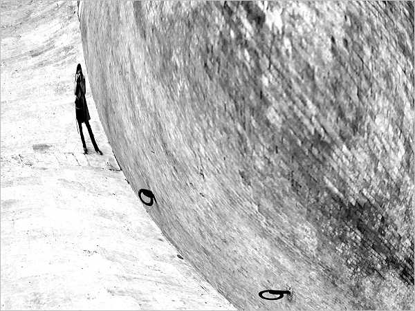 Fotografandoci (40,0x30,0 cm) - Isola Tiberina - Roma 2003