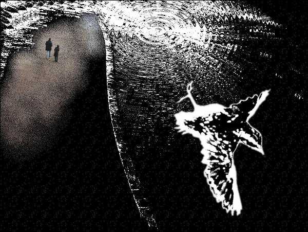 Toccata e fuga (39,9x30,0 cm) - Isola Tiberina - Roma 2003