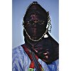 Ritratto di un tuareg con il tradizionale abbigliamento durante una festa