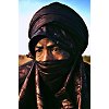 Primo piano di un tuareg